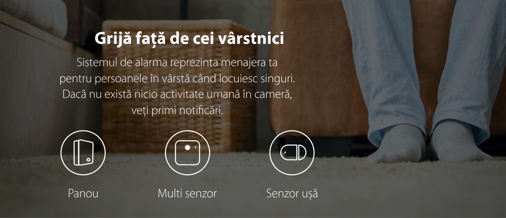 Sistema di allarme BroadLink BestCon MSK1, sensori di movimento, temperatura, umidità