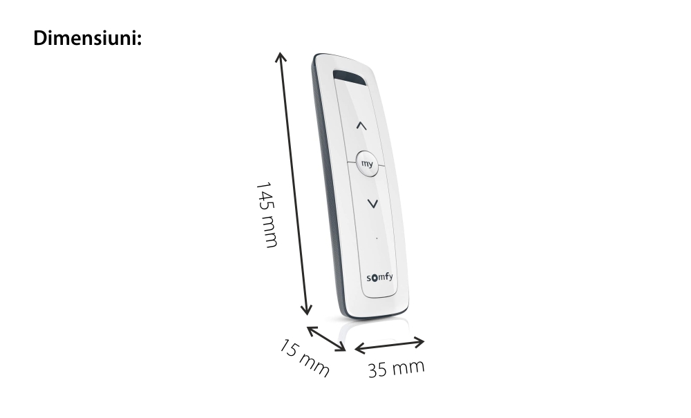 Telecomando Situo 1 io Pure II EE, Funzione auto/manuale, Compatibile con io-homecontrol