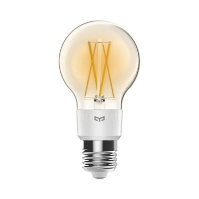 Lampadina intelligente con filamento LED, Yeelight YLDP12YL, Controllo smart, 6W, Wi-Fi, 2.4 GHz