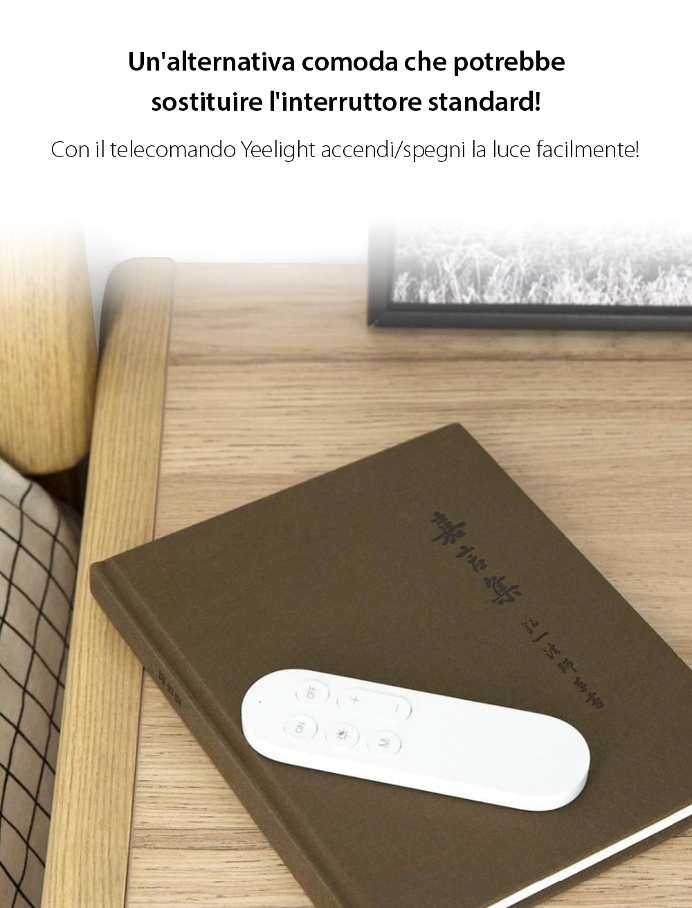 Telecomando intelligente Yeelight YLYK01YL, Bianco, Fino a 1800 lumen, Bluetooth