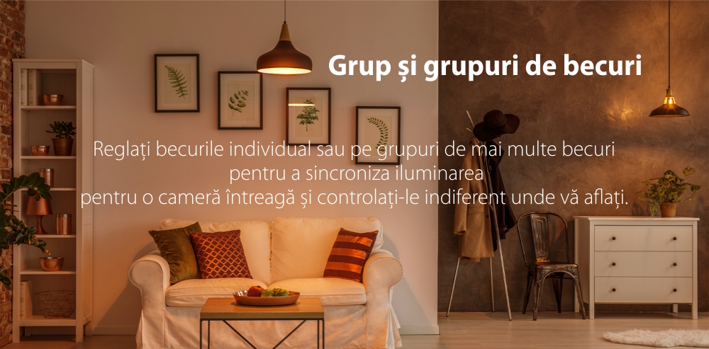 Lampadina Smart LED Yeelight 1S, Dimmerabile, Wi-Fi, E27, 800 LM, Controllo vocale, 8.5W