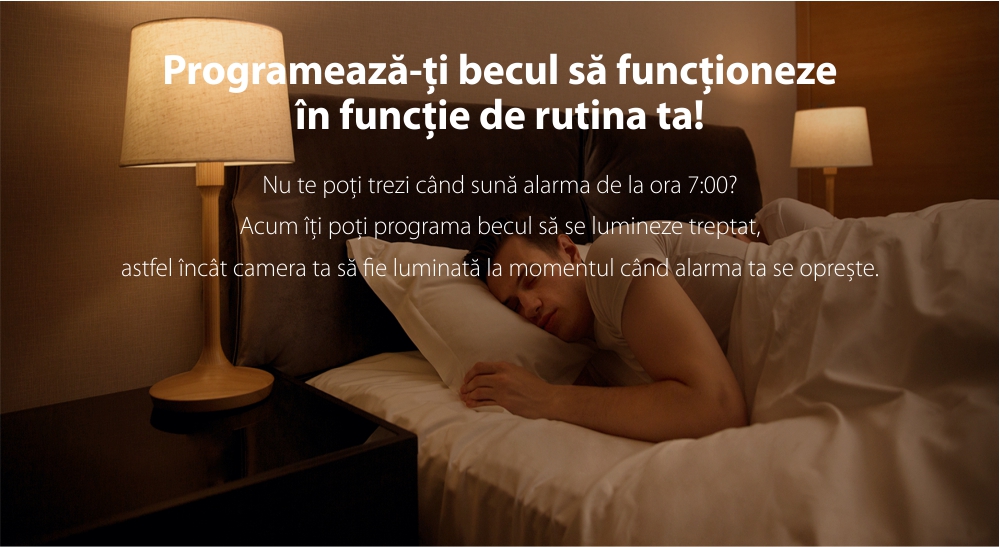 Lampadina intelligente con filamento LED, Yeelight YLDP12YL, Controllo smart, 6W, Wi-Fi, 2.4 GHz