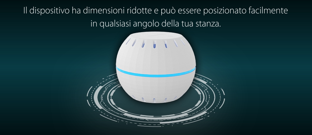 Sensore di temperatura e umidità Shelly H&T, Wi-Fi, Monitoraggio tramite app, Verifica storico