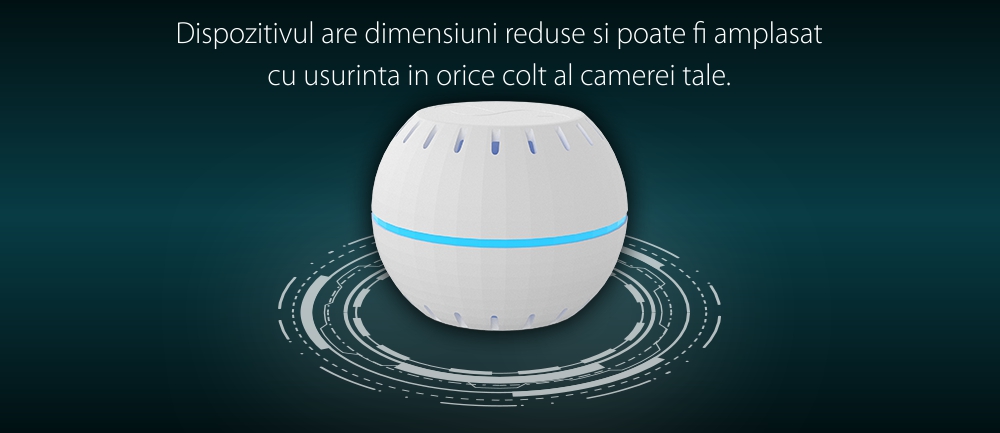 Sensore di temperatura e umidità Shelly H&T, Wi-Fi, Monitoraggio tramite app, Verifica storico