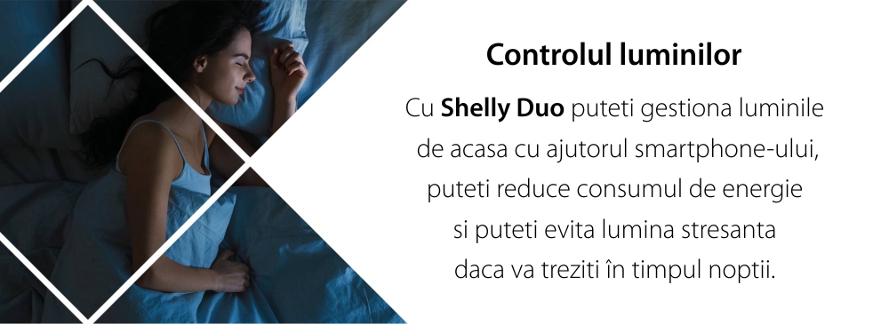 Lampadina LED intelligente Shelly Duo, Wi-Fi, E27, 9W, Temperatura del colore 800 LM