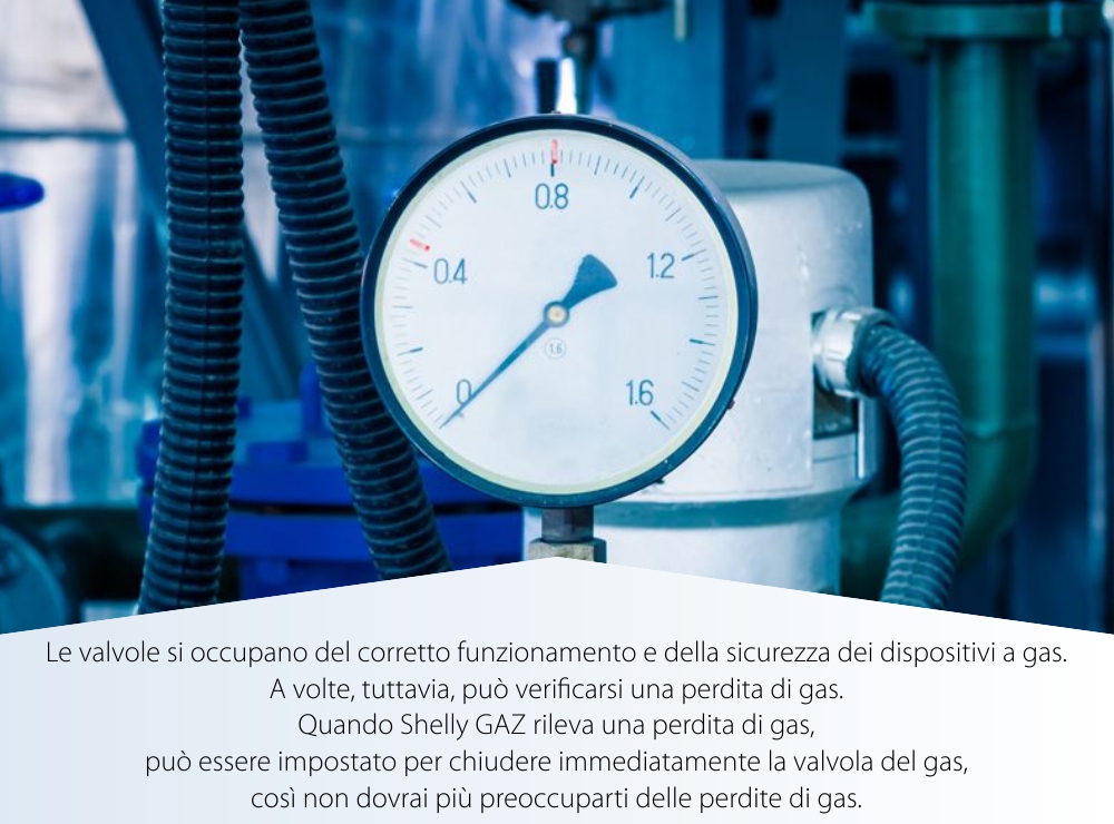 Sensore rilevatore di gas liquefatto Shelly Gas LPG, Wireless, Allarme 70 dB, Notifiche tramite app