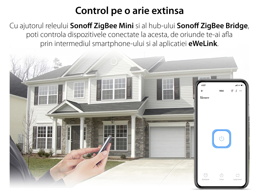 Relè Sonoff ZigBee Mini, Programmazione, Controllo remoto, Protocollo ZigBee 3.0
