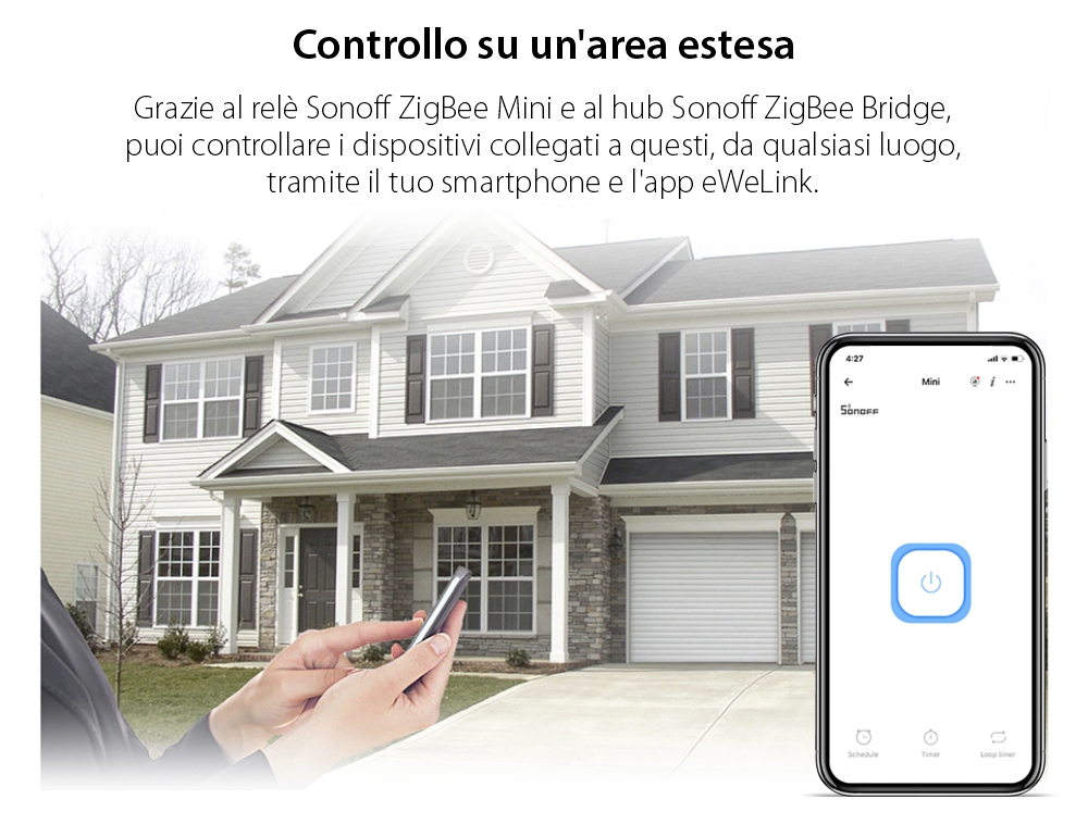 Relè Sonoff ZigBee Mini, Programmazione, Controllo remoto, Protocollo ZigBee 3.0