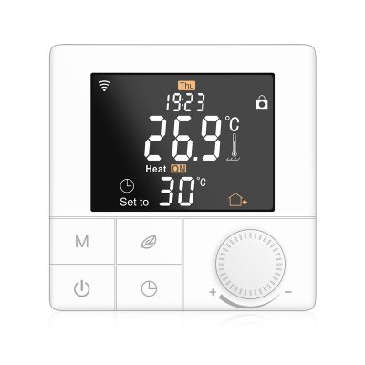 Termostato Wi-Fi per riscaldamento elettrico a pavimento BeOk TR8B-WIFI-EP