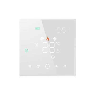 Termostato Wi-Fi per riscaldamento elettrico a pavimento BeOk TGW003-WIFI-EP