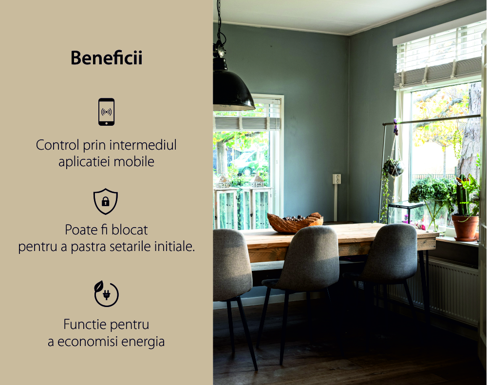 Termostato Wi-Fi per riscaldamento elettrico a pavimento BeOk TR8B-WIFI-EP