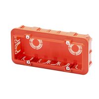 Scatola da incasso GW 24406 ST 6 moduli compatibile Livolo – standard italiano