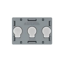 Modulo interruttore triplo touch Livolo standard italiano