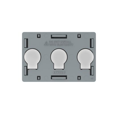 Modulo interruttore triplo touch Livolo standard italiano