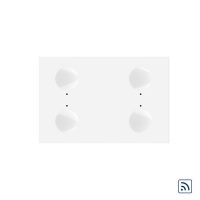 Modulo Interruttore Quadruplo Wireless con Touch LIVOLO, Standard Italiano – Nuova Serie