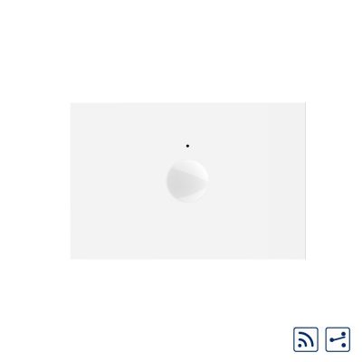 Modulo Interruttore semplice deviatore / invertitore wireless con touch Livolo, standard Italiano – Nuova Serie