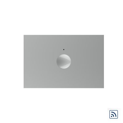 Modulo Interruttore semplice wireless con touch Livolo, standard Italiano – Nuova Serie colore griggio
