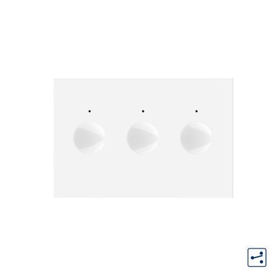 Modulo interruttore triplo deviatore / invertitore con touch Livolo, standard italiano, Nuova serie
