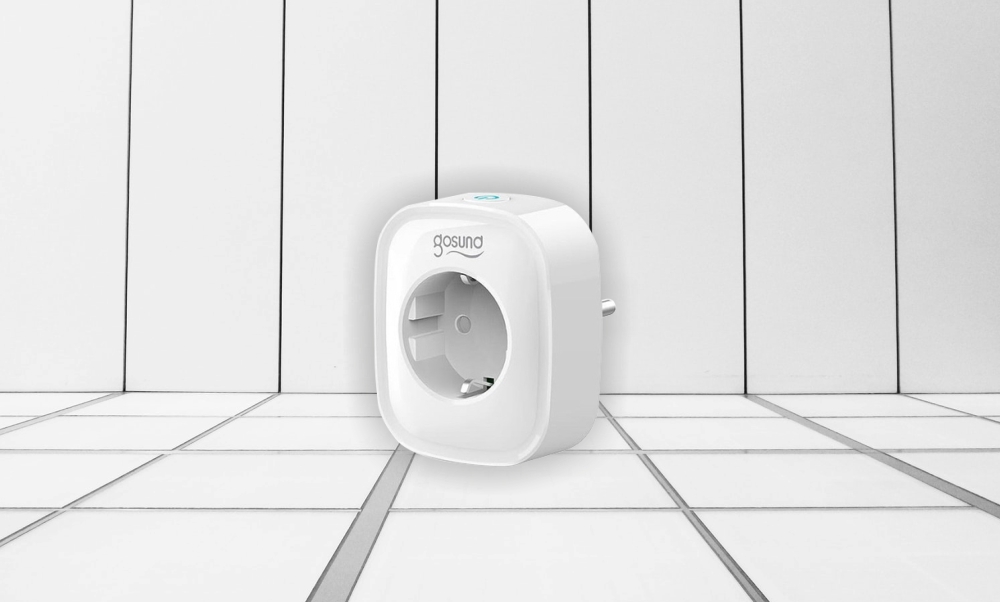 Presa intelligente Gosund SP112, Wi-Fi, 3600W, 2 x USB, Controllo tramite applicazione, Programmazione, Monitoraggio consumo