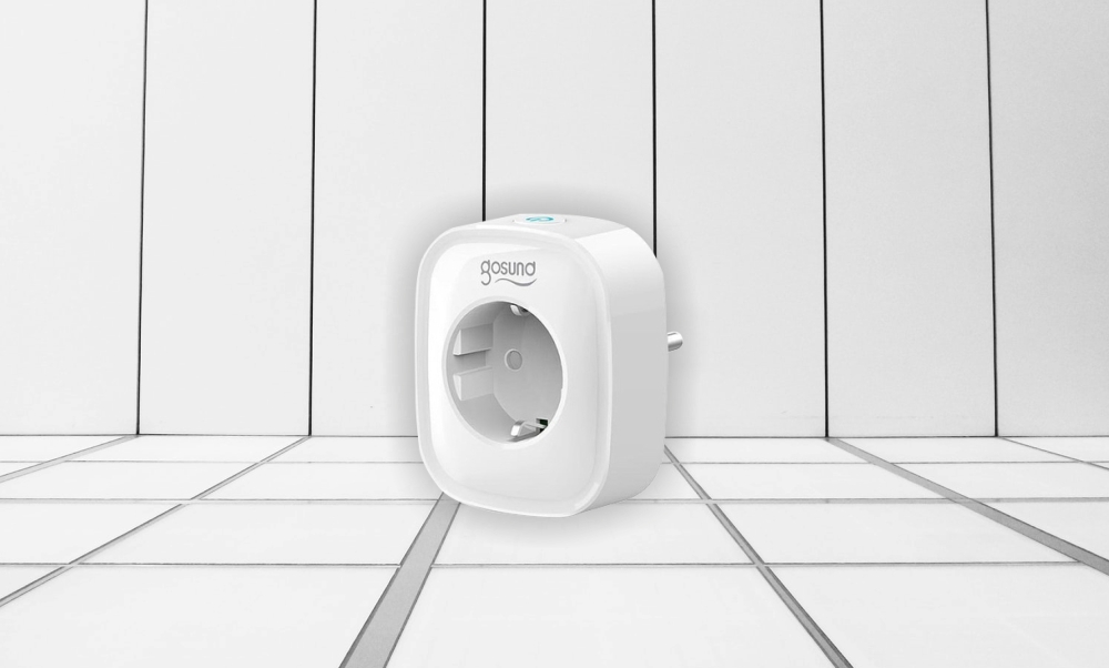 Presa intelligente Gosund SP112, Wi-Fi, 3600W, 2 x USB, Controllo tramite applicazione, Programmazione, Monitoraggio consumo