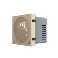 Modulo termostato Livolo per sistemi di riscaldamento elettrico – Nuova serie colore dorato