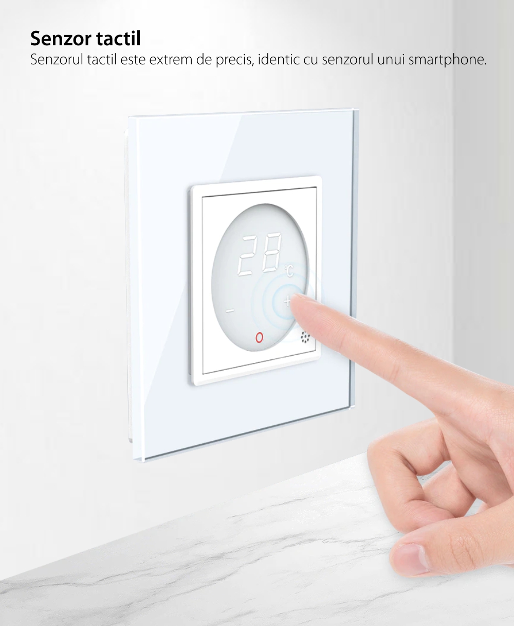 Modulo termostato Livolo per sistemi di riscaldamento elettrico – Nuova serie