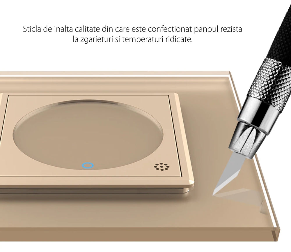 Modulo termostato Livolo per sistemi di riscaldamento elettrico – Nuova serie
