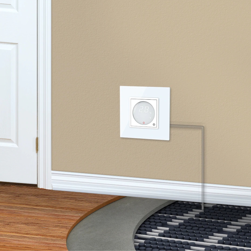 Modulo termostato Livolo per sistemi di riscaldamento elettrico – Nuova serie