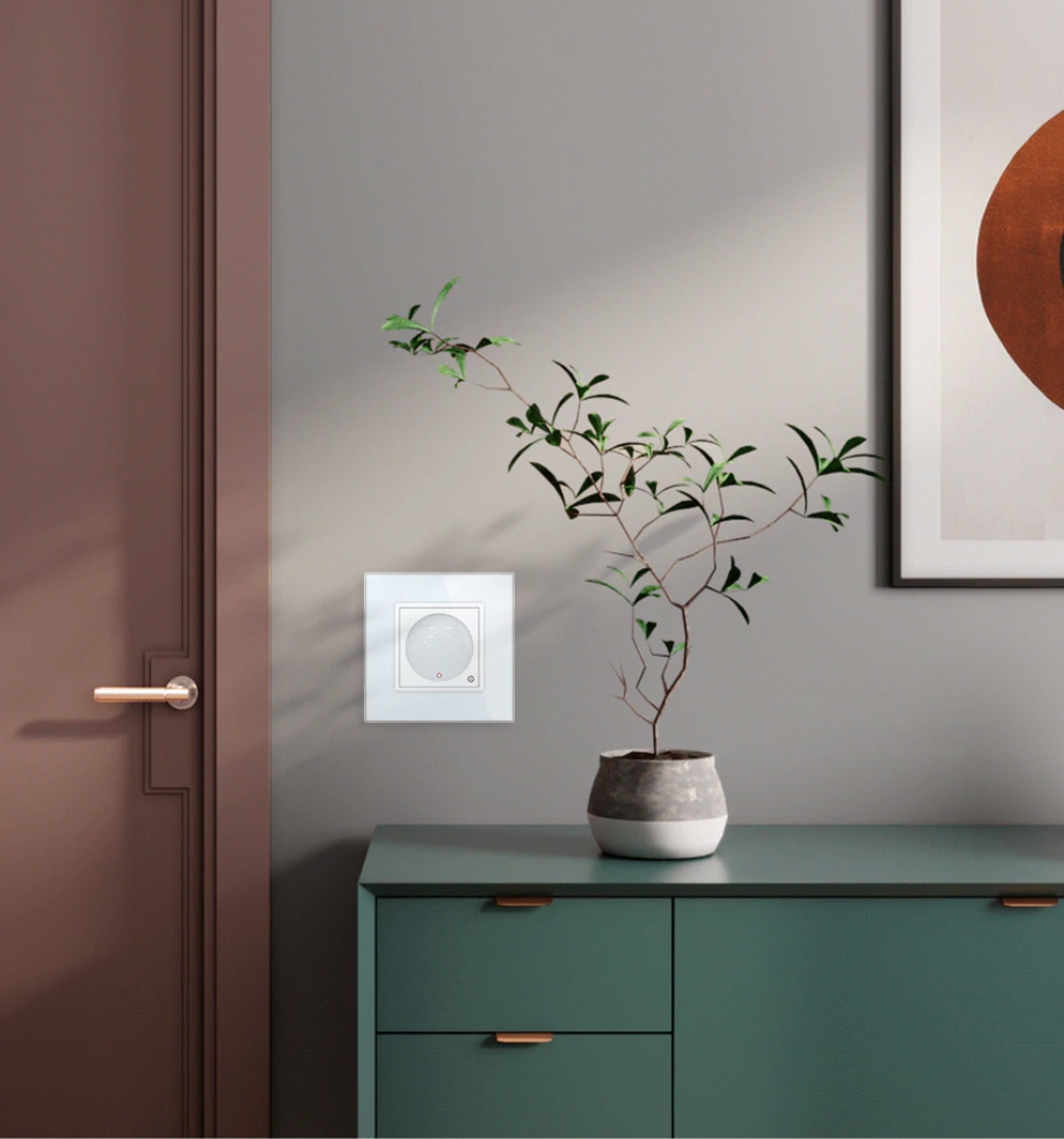 Modulo termostato Livolo per sistemi di riscaldamento elettrico – Nuova serie