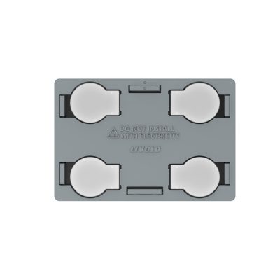 Modulo interruttore quadruplo con touch Livolo, standard italiano
