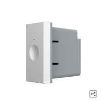 Modulo interruttore deviatore/invertitore touch Livolo 1M standard italiano, nuova serie colore griggio