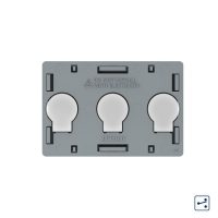 Modulo interruttore triplo deviatore / invertitore touch Livolo, standard italiano