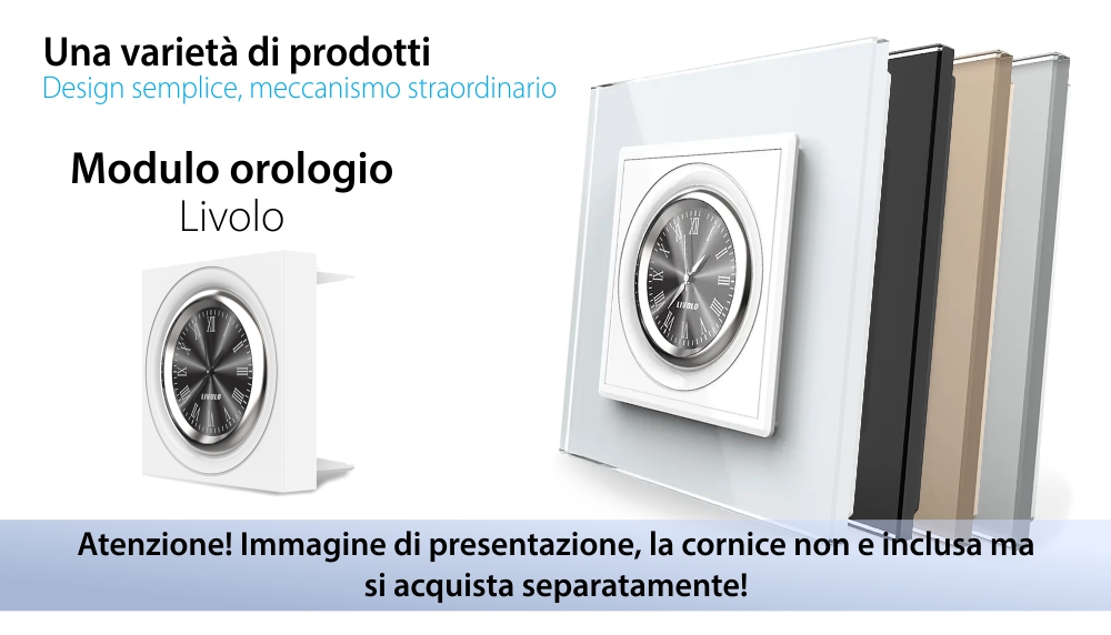 Modulo orologio meccanico Livolo