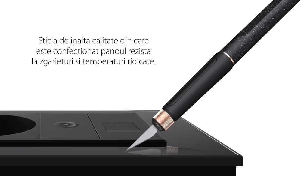 Presa doppia Livolo con cornice in vetro 1 Presa Schuko + TV / Internet, Standard italiano – Nuova serie