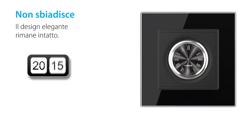 Modulo orologio meccanico Livolo