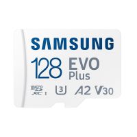 Scheda di memoria MicroSDXC Samsung Evo Plus con Adattatore SD, Memoria 128 GB