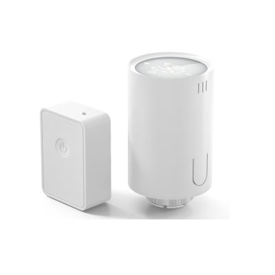 Kit valvola termostatica con hub per radiatore Meross MTS150H, controllo tramite applicazione, Wi-Fi