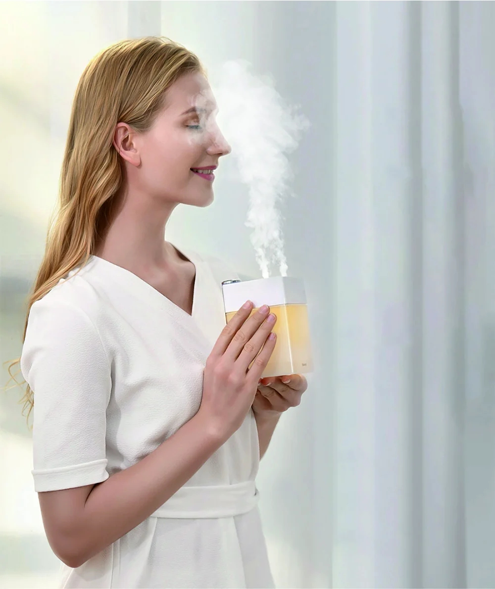 Umidificatore Baseus Time Magic, Capacità 550 mL, Alimentazione Type-C, Bianco