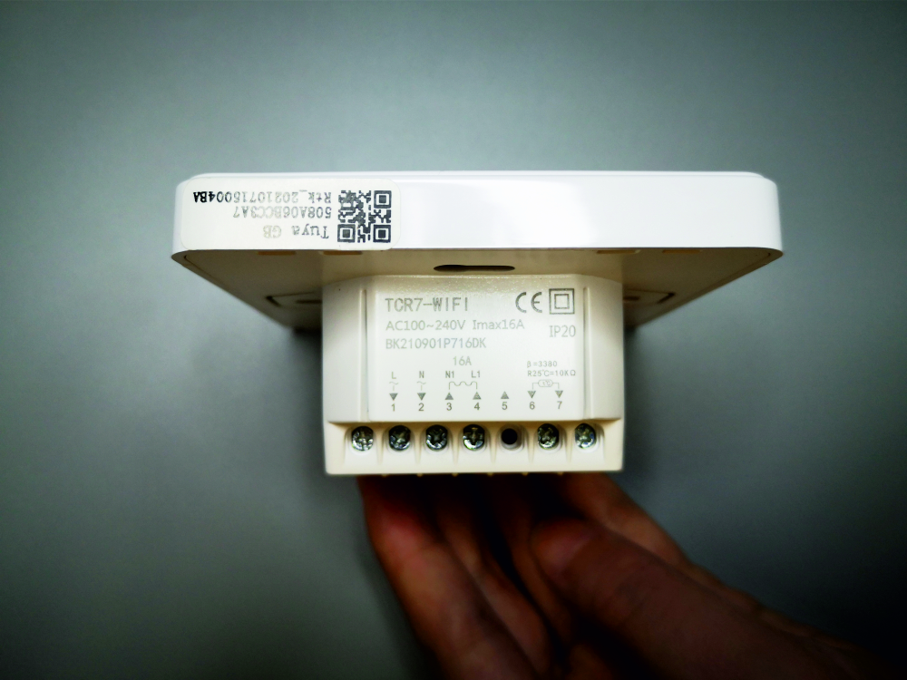 Termostato per il riscaldamento a gas BeOk TCR7-WIFI-WP