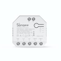 Relè Sonoff Dual R3 a 2 canali, Programmazione, Wi-Fi 2.4 GHz, Contatore energia