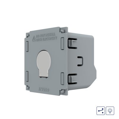 Modulo Deviatore / Invertitore Semplice con Dimmer e Touch LIVOLO – Nuova Serie