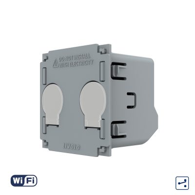 Modulo Doppio Deviatore / Invertitore Wi-Fi con Touch LIVOLO – Nuova Serie