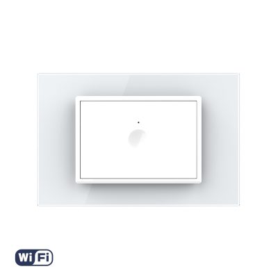 Interruttore Semplice WiFi con Touch LIVOLO, standard italiano – Nuova Serie, Bianco