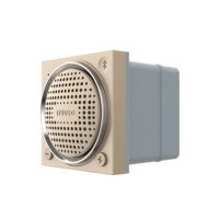 Modulo Altoparlante Bluetooth Livolo con Cornice in Vetro colore dorato