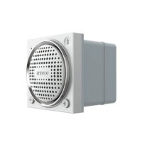 Modulo Altoparlante Bluetooth Livolo con Cornice in Vetro colore griggio