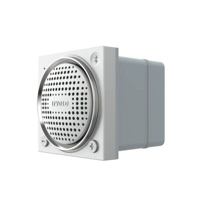 Modulo Altoparlante Bluetooth Livolo con Cornice in Vetro colore griggio
