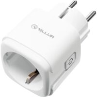 Presa intelligente Tellur Wi-Fi, monitoraggio consumo, 3680W