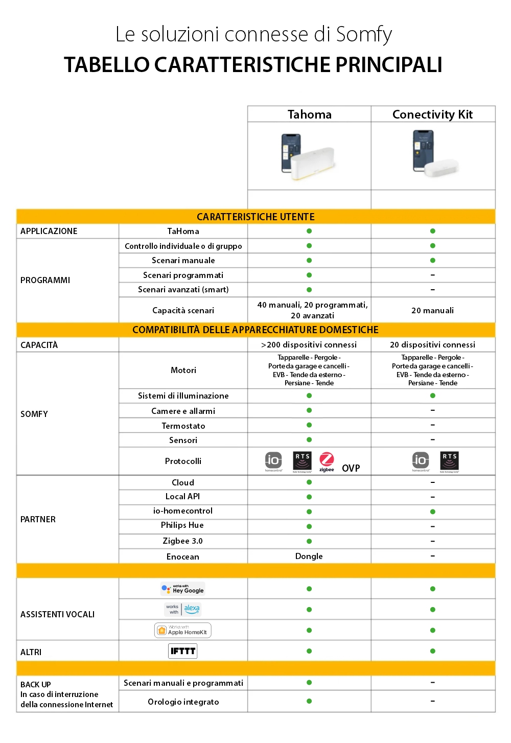 Kit Unità di controllo intelligente Somfy Connectivity Kit per la connessione dei dispositivi per la casa, controllo vocale e applicazione mobile