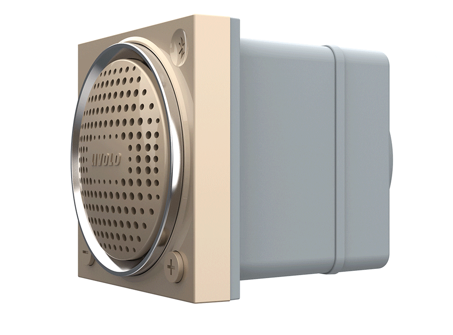 Modulo Altoparlante Bluetooth Livolo con Cornice in Vetro