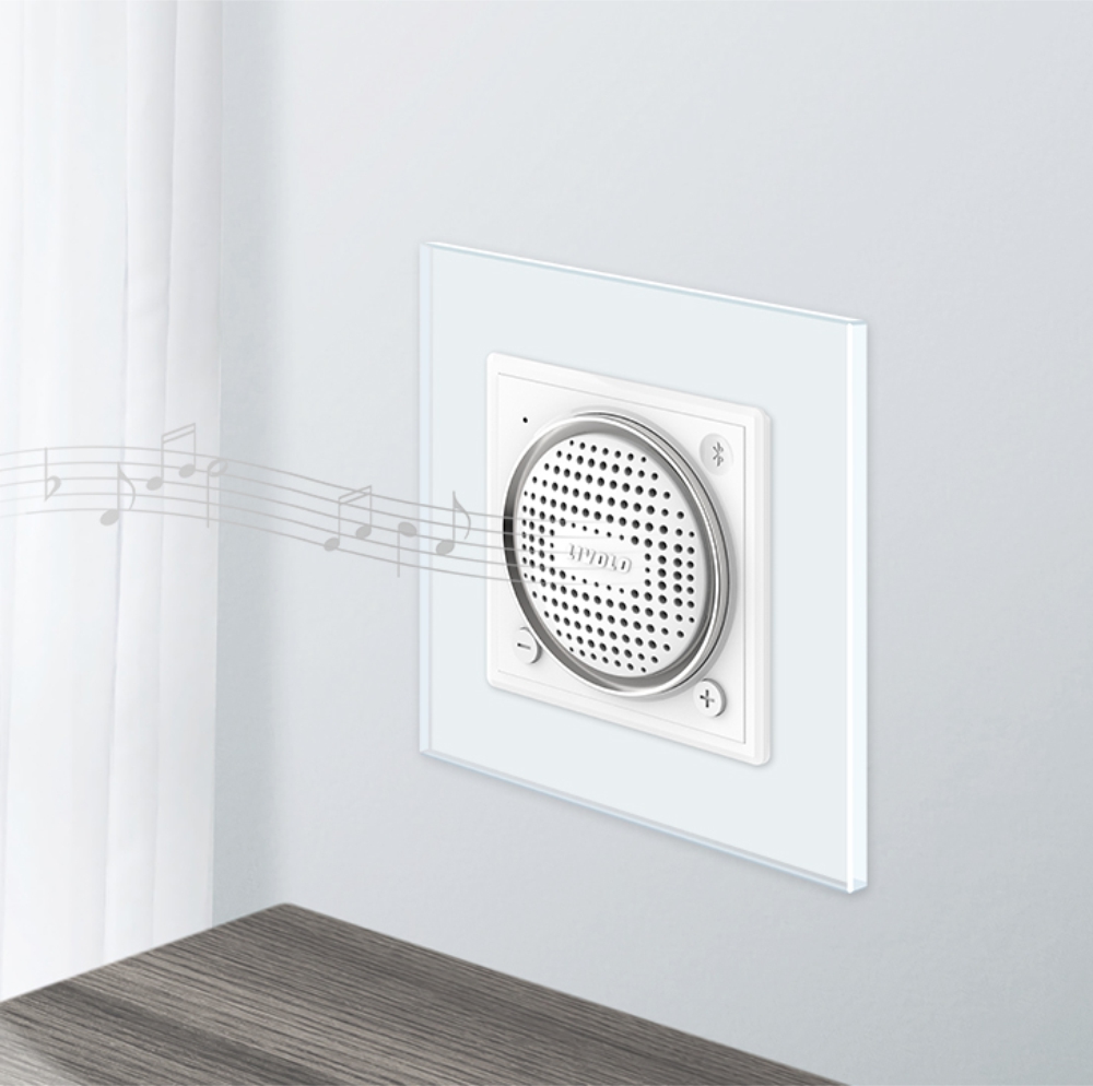 Modulo Altoparlante Bluetooth Livolo con Cornice in Vetro